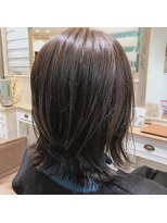 レガーメ(hair make Legame.) プラチナアッシュ/外ハネ