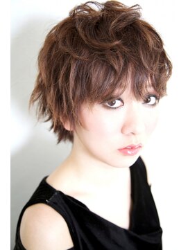 オズ ヘアーアンドトータルビューティー(OZ hair&total beauty) ヌーディーショート　hair produce by ozy☆