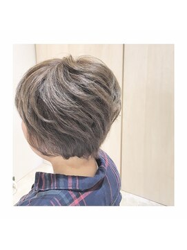 ナノハナ 鹿沼で唯一本格ヘッドスパが出来る美容室　ショートボブ