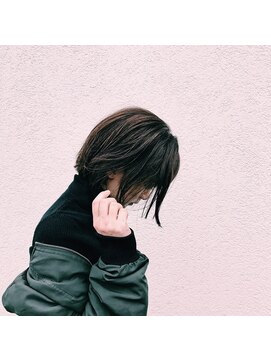 ギミック ヘア ファクトリー(gimmick hair factory) 大人かわいい×質感ショートstyle