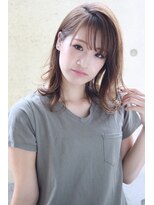 ヘアーアンドメイク シークタチカワ 立川店(Hair&Make Seek)&nbsp;【外ハネミディ×イルミナ☆サファリ】