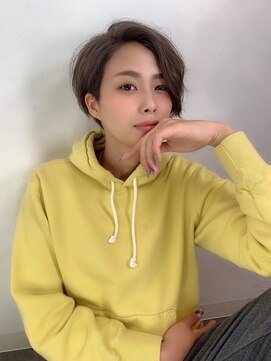 セシルへアー JR京都駅前店(Cecil hair) 【Cecil hair】ラフさと甘さが可愛い☆小顔ショート