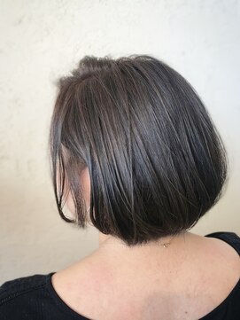 ヘア カンパニー トワ 千葉店(TOWA) 大人かわいいローライトダークボブ