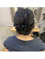 ワット 新宿店&nbsp;【W-新宿店 Satomi】お呼ばれ/結婚式ヘアセット/アップスタイル