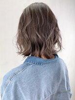 アイティーバイアルバム 八王子店(IT by ALBUM)&nbsp;グレージュミディ_ショコラベージュボブルフ_ba340811