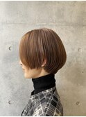 骨格補正カット ショートヘア ショートボブ 小顔カット