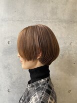骨格補正カット ショートヘア ショートボブ 小顔カット