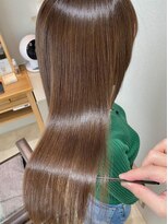 ジーナ  札幌大通(Zina)&nbsp;#ココアベージュ#髪質改善#美髪#艶髪#韓国【Zina札幌大通】