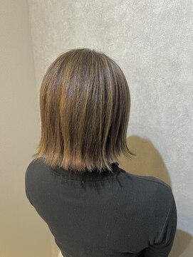 ウィスプ 赤羽店(wisp) 白髪ぼかしハイライト