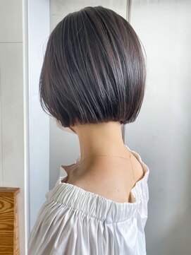 アイティーバイアルバム 藤沢店(IT by ALBUM) ラベンダーグレー_チェリーブラウンフェミニンロング_ba408051