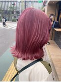 ブリーチ必須◎発色のいいピンクカラー◎
