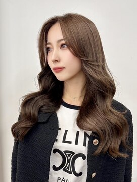 ピープスアンドスー 表参道 渋谷(Peeps&Suu.) 透明感グレージュレイヤーワンホンヘア髪質改善オルチャンヘア