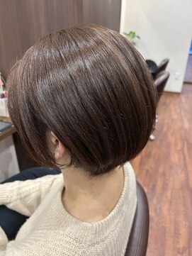リアンズ(Lien's) 大人っぽかわいい！丸みショートボブ