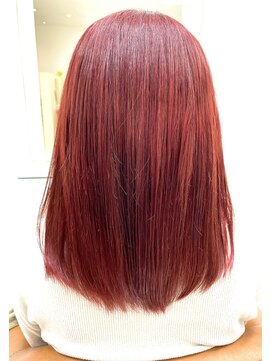 ヘア ポジション HAIR Position 大館西店 Pink Red