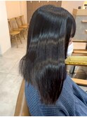 【tetote三宮/山口】艶髪ストレート/矯正系髪質改善