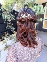 モアナ 逗子(MOANA)&nbsp;キレイめ女子☆およばれハーフアップ