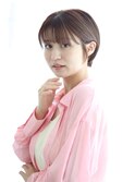 丸みショートボブ