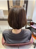 白髪ぼかし×ハイライト
