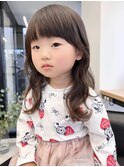 似合わせキッズカット【Nuage'表参道】お子様カット女の子 小顔