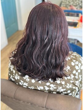 ヘアアトリエ ナイン(hair atelier nine) メルティーカラー/似合わせカット/ウェーブミディアム/福島市
