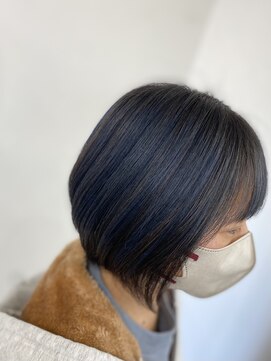 バンビ 大矢野店( Bambi) ショートボブ(アンブレラカラー)