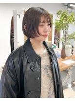 ムーン バイ ケンジ(moon by KENJE)&nbsp;【hinari】オリーブベージュ/初カラー/顔周りカット