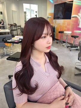 ユーフォリア 渋谷グランデ(Euphoria SHIBUYA GRANDE) ピンクラベンダー　ラベンダーカラー　ピンク　ワンホンカラー