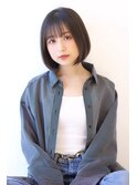 ベース型さんにおすすめ簡単まとまる丸ボブ