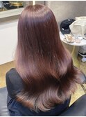 #ピンクブラウン#トリートメント#カラー#カット