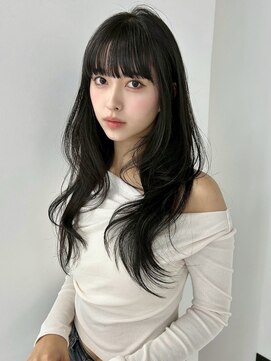 ユーフォリア 銀座(Euphoria) 韓国くびれロング レイヤーオルチャン小顔前髪 艶髪