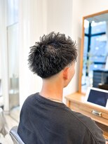 セイドット フクオカ(Say.FUKUOKA) 【メンズ★大名】テーパーフェード×スパイキーショート×束感