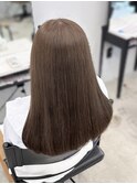 上品韓国ヘアオリーブベージュ
