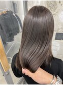 ツヤツヤサラサラ☆髪質改善ストレートヘア＆とろみブラウン