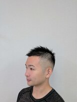 ヘアーソユーズ(HAIR SOYUZ) 男らしくボウズスキンフェードスタイル