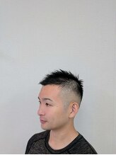 ヘアーソユーズ(HAIR SOYUZ) 男らしくボウズスキンフェードスタイル