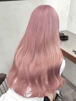 ニコ トウキョウ 渋谷(nico TOKYO)&nbsp;ピンクベージュダブルカラーピンクハイトーン韓国レイヤー