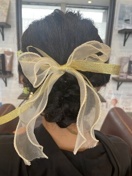 スリービープラス(3beplus) お呼ばれヘアスタイル