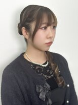 ステラ(Stella)&nbsp;結婚式参列ヘア編。宝塚の海乃美月さんヘアらしい