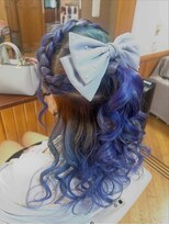 エクステンション クーチャー(Extention Cu'cha)&nbsp;編みこみカチューシャハーフアップ