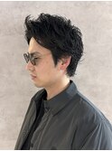 【メンズパーマ】ラフで男らしい束感パーマ