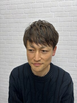 メンズマッシュonハイライト