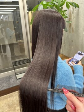 マジコ 表参道(Magico) ラベンダーブラウン/髪質改善プリンセストリートメント