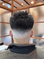 ラウハ 海浜幕張(RAUHA)&nbsp;MEN’S HAIR/サーフカール/刈り上げセンターパート/海浜幕張