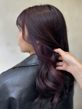 アッシュ 中目黒店(Ash) カシスピンクのイヤリングカラー