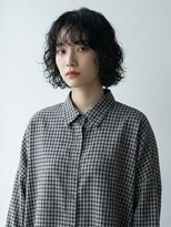 キビト(kibito) 大人ボブパーマシティガールストリートシックミディアムパーマ