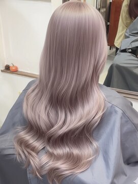 ベル 表参道Terrace(Belle) ピンクミルクティーベージュミルクブラウンハイレイヤーウルフ