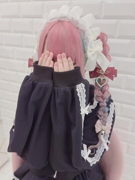リルミー ミュエナ 大須 矢場町(Lilme myuena) イメチェン/ピンクベージュ/アンブレラカラー/前髪/名古屋