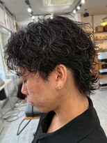 フゥ 宇都宮戸祭(FeU) 宇都宮メンズカットメンズパーマ波巻きスパイラルパーマツイスパ