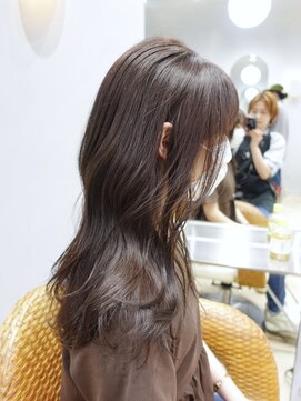 ティエラ 原宿 表参道(Tierra) 【Tierra美侑】ラベンダーが隠し味のチョコブラウンカラー