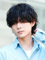 フィフス 大分(fifth)&nbsp;大分ルーズパーマシャドウパーマメンズカットマッシュウルフ緩め